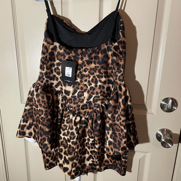 Fashion Nova Leopard Dress size M - Picture 2 of 5